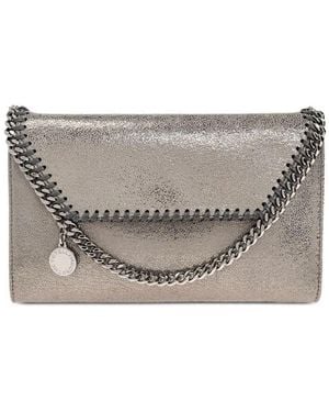 Stella McCartney Falabella Wallet On Chain - Gray