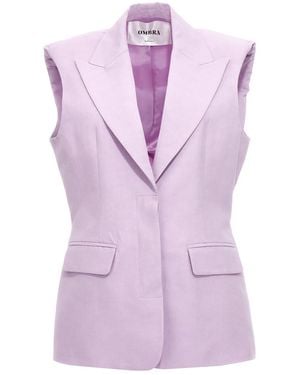 OMBRA MILANO 'N°4' Blazer Jacket - Purple