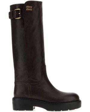 Miu Miu Stivali - Black