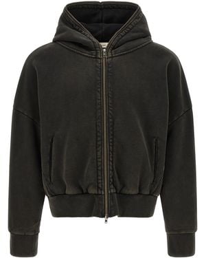 Entire studios Zip And Hoodie - Black