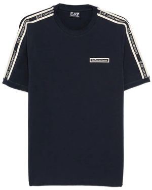 EA7 Emporio Armani Logo Series T-Shirt - Blue