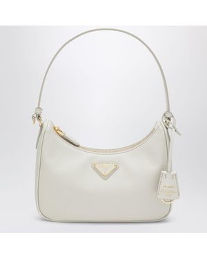 Prada Mini Re-Edition 2005 Bag - White
