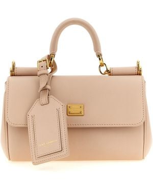 Dolce & Gabbana 'My Sicily' Mini Handbag - Natural