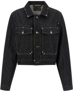 Lemaire Denim Blouson - Black