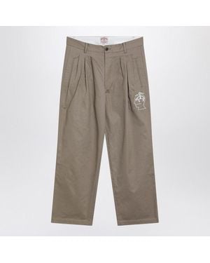 Brain Dead Desert Trousers Brooks Brothers X - Grey