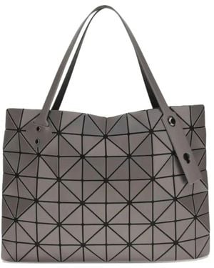 Issey Miyake "Rock Matte" Small Tote Bag - Gray