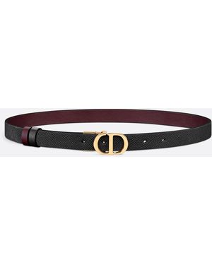 Dior "30 Montaigne" Reversible Belt - Brown