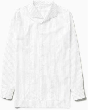 1989 STUDIO Striped L/S Shirt - White