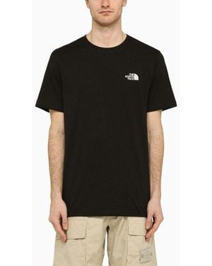 The North Face Logo-Print T-Shirt - Black