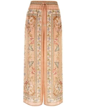 Zimmermann Roselight Relaxed Pant - Natural