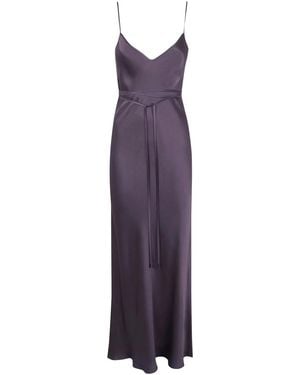 Antonelli "Lukas Norberto" Fit Midi Dress - Purple