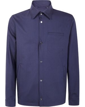 Herno "Shirt Jacket" - Blue