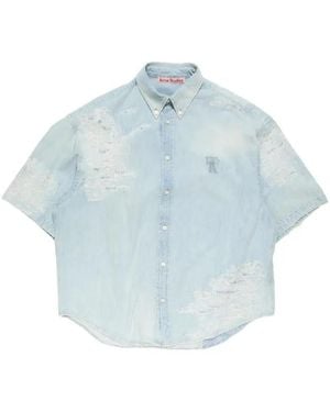 Acne Studios Mini Shirt For - Blue
