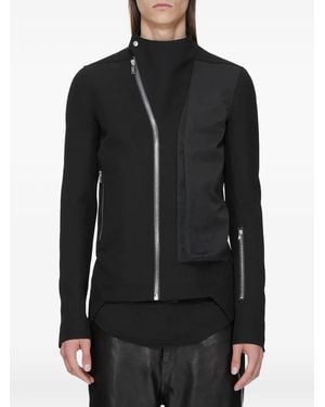 Rick Owens Lightweight Zip-Up Release Jacket - Black