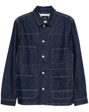 Paul Smith Cotton Jacket - Blue