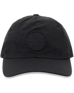 Stone Island Cappello Da Baseball - Black