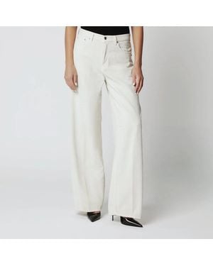 Haikure Offwhite Bethany Corduroy Trousers