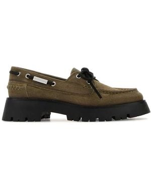 Alexander Wang Carson Boat Shoe - Green