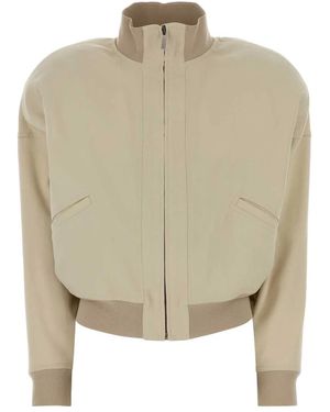 Gucci Écru Poplin Zip Jacket - Natural
