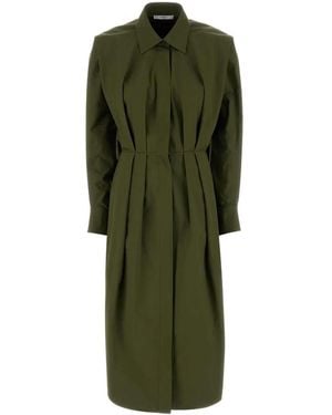 Givenchy Long Shirt Dress - Green