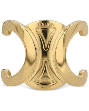 Celine Triomphe Bag Ring - Metallic