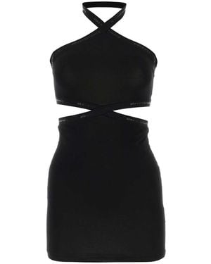 T By Alexander Wang Alexanderwang. T T By Alexander Wang Stretch Cut Out Mini Dress - Black