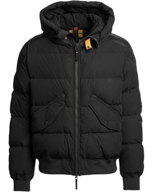Parajumpers Wilmont Hooded Bomber Jacket - Black