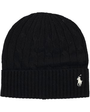 Polo Ralph Lauren "Wl Cs Cbl Bn Hat - Black