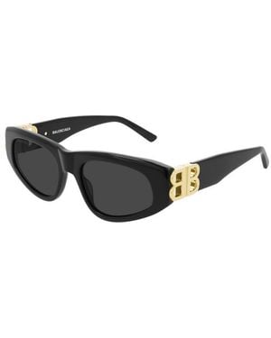 Balenciaga Acetate Sunglasses - Black