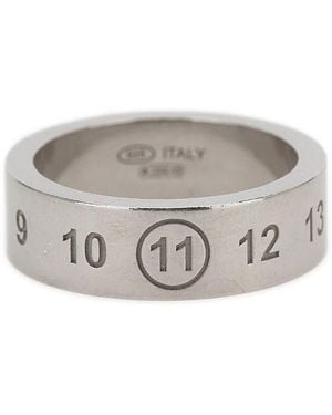 Maison Margiela 'Numeric' Ring - Gray