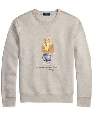 Polo Ralph Lauren Heritage Bear Sweatshirt - White