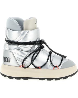 adidas 'Ace' Adidas X Moonboot Ankle Boots - Metallic