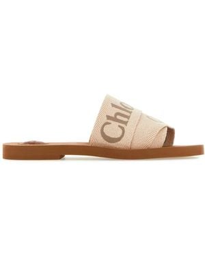 Chloé Chloe Slippers - Natural