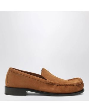 Dries Van Noten Suede Loafers - Brown