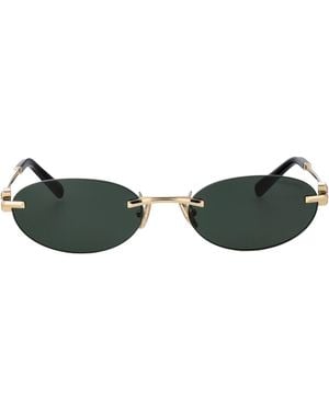 Tiffany & Co. Tiffany & Co Metal Sunglasses - Green
