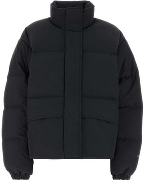 Jil Sander Down Jacket 24 W Logo - Black