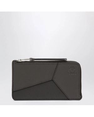 Loewe Puzzle Leather Wallet - Black