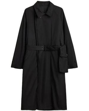 Y-3 Spun Nylon Coat - Black