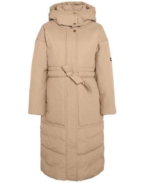 Barbour Serova Puffer Long Jacket - Natural