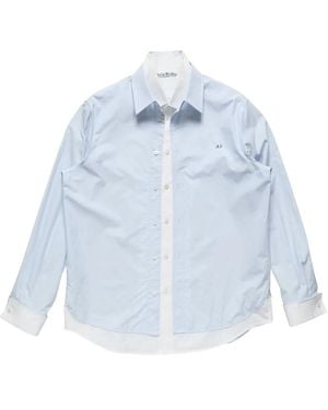 Acne Studios Cotton Shirt - Blue
