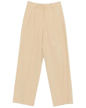 DUNST Cotton Blend Chino Pants - White