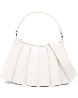 Lacoste Small Lenglen Tote Bag - White