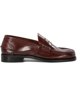 Saxone Of Scotland "Arran" Loafers - Brown