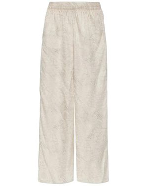 Golden Goose Printed Trousers - White