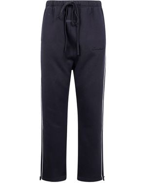 Fear Of God Relaxed Fleece Sweatpant With Piping - Blue