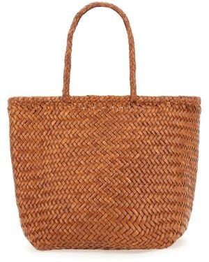 Dragon Diffusion Borsa Grace Basket Small - Brown