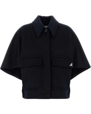 Max Mara Boxy Dream Cape - Black