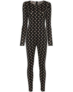 Marine Serre Moon Catsuit - Black