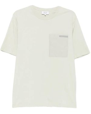 Maison Kitsuné Nylon Patch Pocket Regular Tee Shirt - White