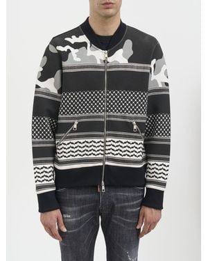 Neil Barrett Light Neoprene Sweatshirt - Gray